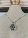 Fashionable and simple necklace with pendant, a versatile accessory for both men and women details Picture